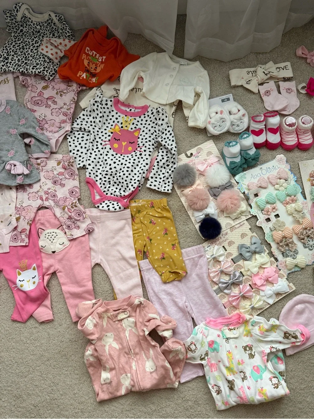 Mixed Baby Accessories and Clothing Set